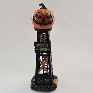 Lemax Spooky Town Pumpkin Tower Table Accent Halloween Village 2018